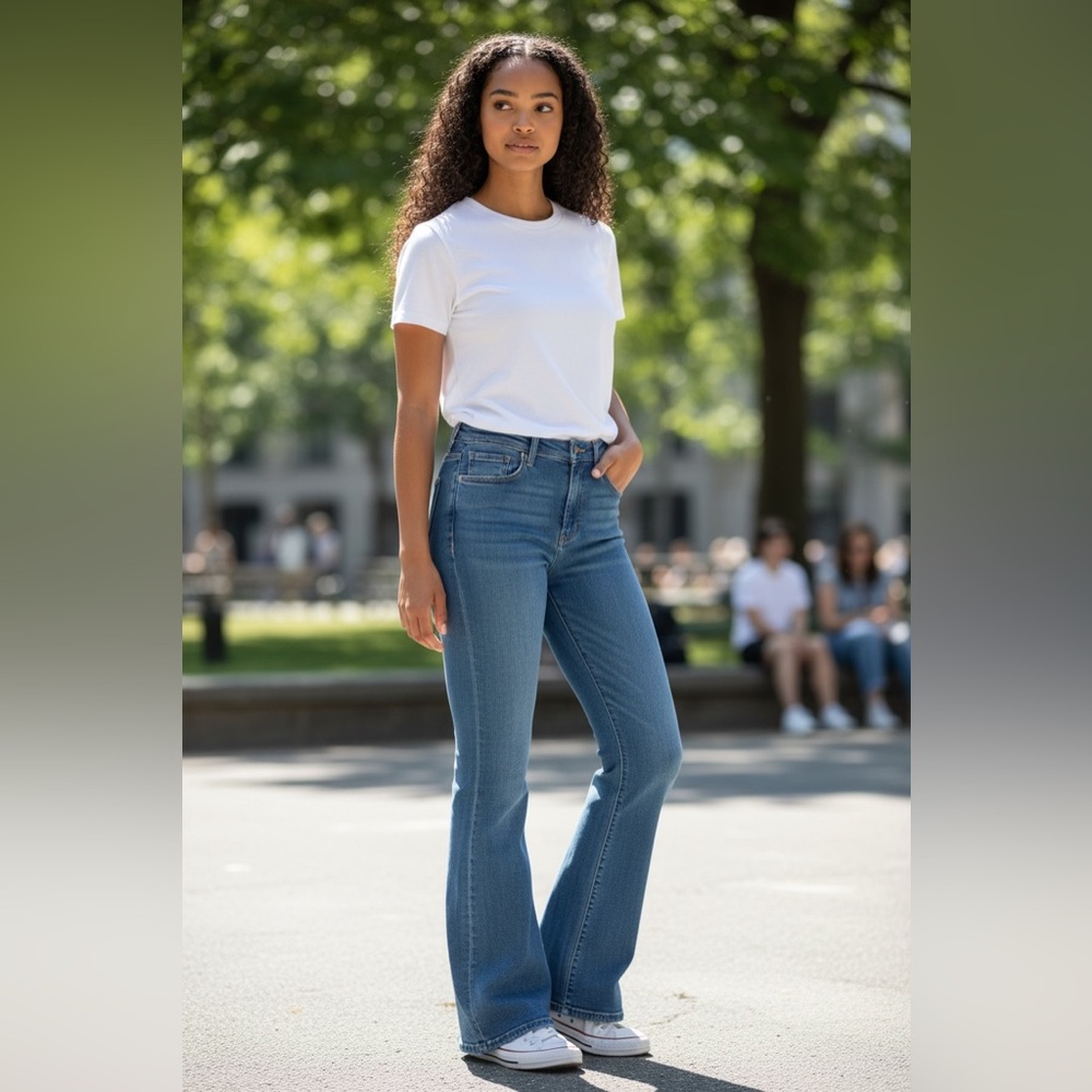 Dear John Medium Blue Flare Jeans